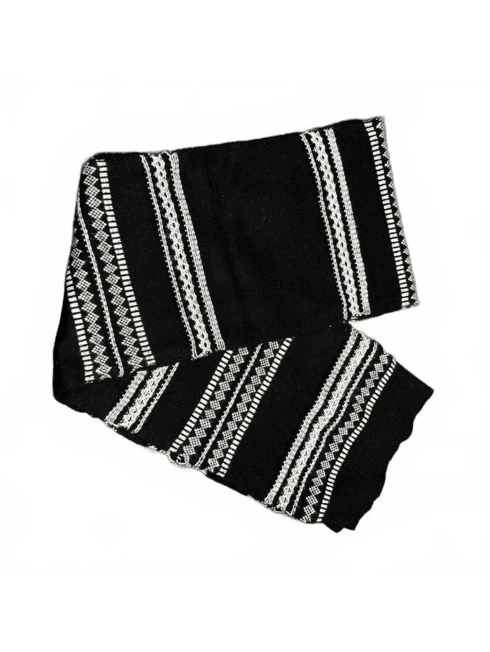 Talbots Scarf, Black & White